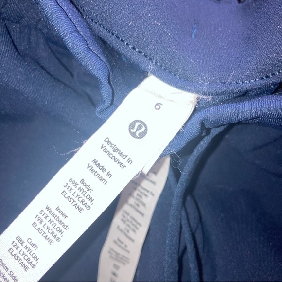 Lululemon Keep Moving Joggers Navy 6 - Picture 6 of 9